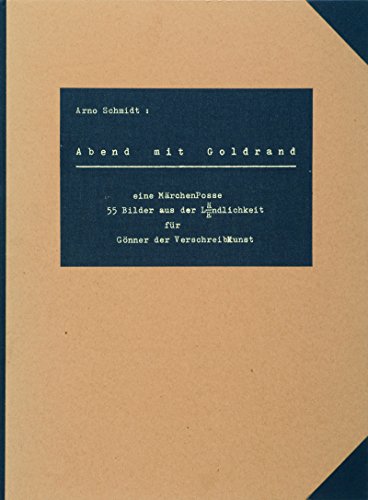 9783100706058: Abend mit Goldrand (Ausgabe A): Eine Mrchenposse. 55 Bilder aus der Lndlichkeit fr Gnner der Verschreibkunst