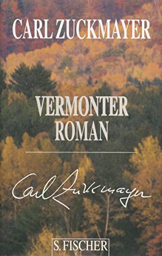 9783100965523: Vermonter Roman: Gesammelte Werke in Einzelbnden