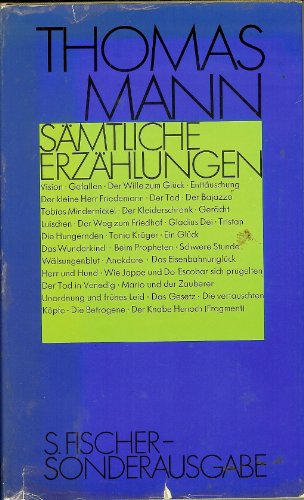 Imagen de archivo de Smtliche Erzhlungen (Complete Stories) a la venta por Better World Books