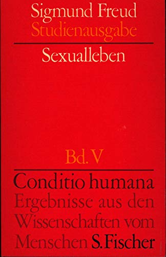 Beispielbild fr Sigmund Freud Studienausgabe, Bd. 5: Sexualleben zum Verkauf von medimops