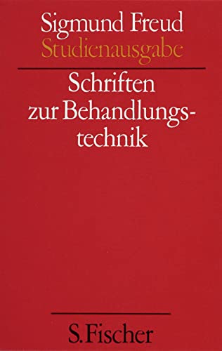 Beispielbild für Schriften zur Behandlungstechnik. Erg.-Bd. zu Studienausgabe, 10 BÃ¤nden. zum Verkauf von Discover Books