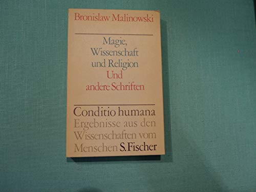 Beispielbild fr Magie, Wissenschaft und Religion Und andere Schriften zum Verkauf von Antiquariat Smock