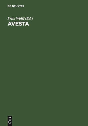 Beispielbild fr Avesta: Die heiligen Bcher der Parsen: Die heiligen Bcher der Parsen zum Verkauf von Sdstadt Antiquariat