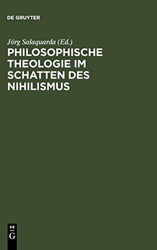 9783110016048: Philosophische Theologie im Schatten des Nihilismus