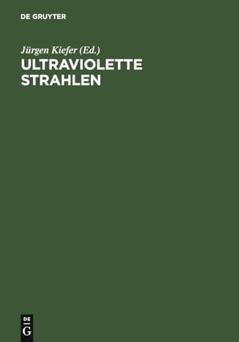 Ultraviolette Strahlen (German Edition) Hardcover - Kiefer, JÃ¼rgen