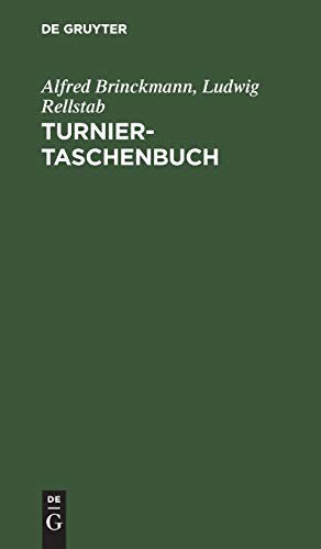 9783110016574: Turnier-Taschenbuch (German Edition)