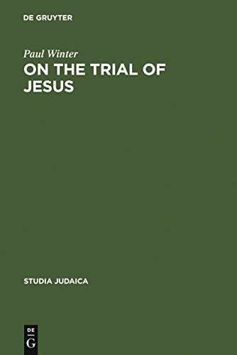 9783110022834: On the Trial of Jesus