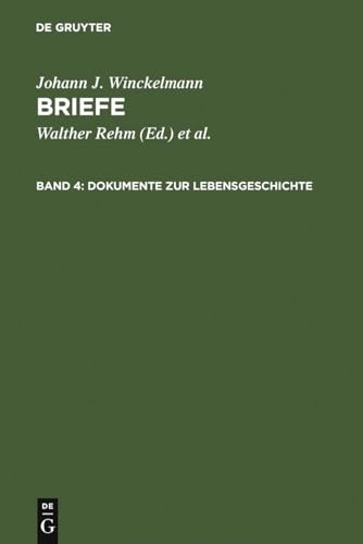 9783110032178: Dokumente zur Lebensgeschichte (German Edition)