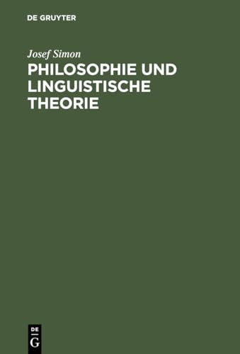 Philosophie und linguistische Theorie.