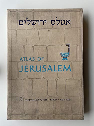 Stock image for Atlas of Jerusalem Vol 1 Only for sale by Asano Bookshop