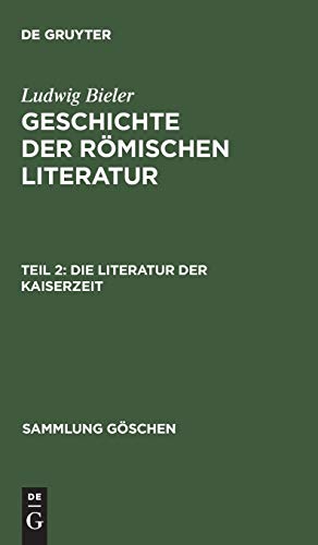 Imagen de archivo de Die Literatur Der Kaiserzeit a la venta por Blackwell's