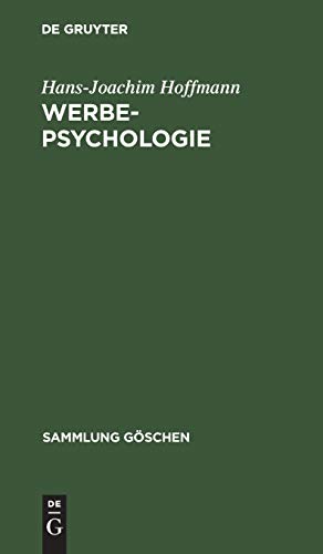 Imagen de archivo de Werbepsychologie a la venta por medimops