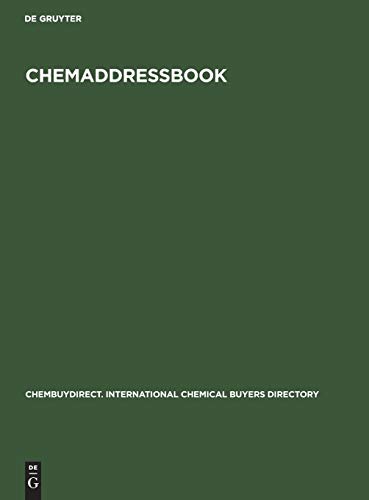 Imagen de archivo de chem Address book. chemBUYdirect. International Chemical Buyers Directory. a la venta por Antiquariat J. Hnteler