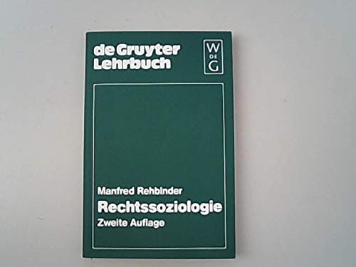 Beispielbild fr Rechtssozologie zum Verkauf von Bernhard Kiewel Rare Books