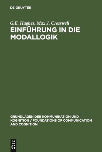 Stock image for Einfhrung in Die Modallogik for sale by Revaluation Books