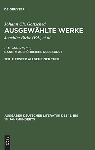 Stock image for Erster Allgemeiner Theil for sale by Revaluation Books