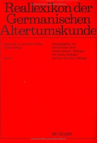 9783110065138: Reallexikon Der Germanischen Altertumskunde: Brunnen-Chronologie