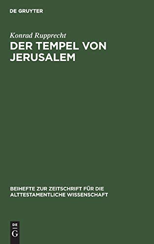 Der Tempel von Jerusalem - Rupprecht, Konrad