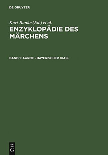 Imagen de archivo de Enzyklopadie des Marchens (Volume 1) a la venta por Anybook.com