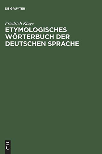 Imagen de archivo de Etymologisches Wrterbuch der Deutschen Sprache a la venta por Better World Books