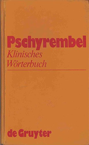 9783110070187: Klinisches Wrterbuch: Mit Klinischen Syndromen Und Einem Anhang Nomina Anatomica