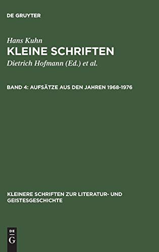 Stock image for Aufstze Aus Den Jahren 19681976 for sale by Revaluation Books