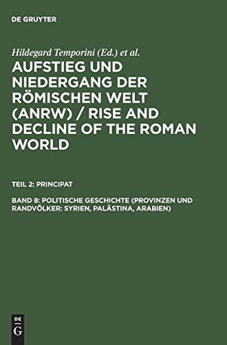 Beispielbild fr Aufstieg und Niedergang der R??mischen Welt, Teil II: Principat, 16 Band (3. Teilband): Religion (Heidentum: R??mische G??tterkulte, Orientalische Kulte in der R??mischen Welt [Forts.]) zum Verkauf von Windows Booksellers