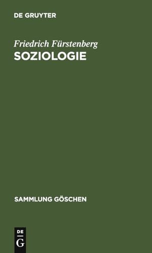 9783110077506: Soziologie: Hauptfragen und Grundbegriffe: 2102 (Sammlung Gschen)