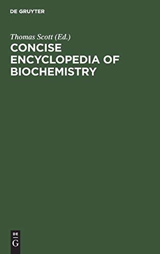 Imagen de archivo de Concise enzyclopedia of biochemistry a la venta por TAIXTARCHIV Johannes Krings