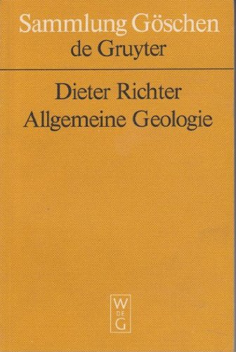 Stock image for Allgemeine Geologie: mit 16 Tabellen for sale by medimops