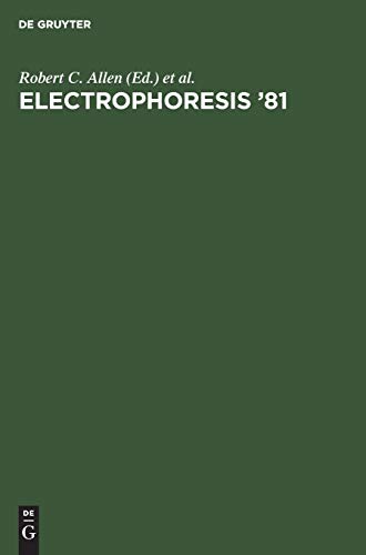 Stock image for Electrophoresis '81 for sale by My Dead Aunt's Books