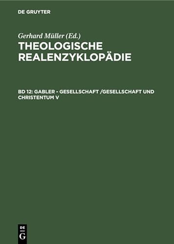 Gabler - Gesellschaft /Gesellschaft und Christentum V - Gerhard Müller