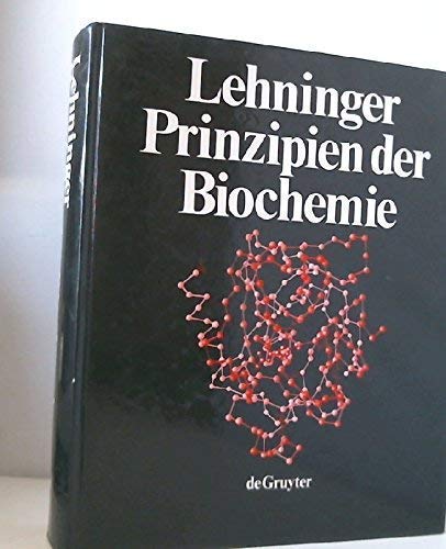 9783110089882: Prinzipien Der Biochemie