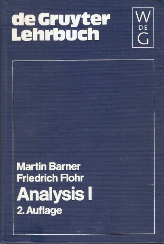 Analysis I - Barner, Martin ; Flohr, Friedrich