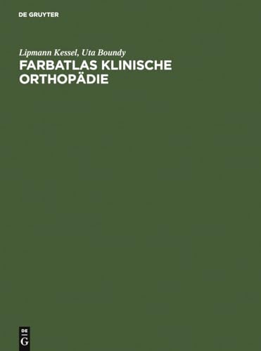 9783110097252: Farbatlas Klinische Orthopdie