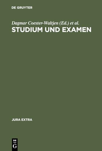 Stock image for Studium und Examen Mit Beitrgen zur Anfertigung von Klausuren und Hausarbeiten, zu Studiengang und Examen, zu BAfG for sale by Buchpark