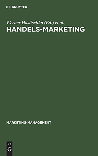 Imagen de archivo de Handels- Marketing. ( = Marketing Management, 9) . a la venta por ralfs-buecherkiste