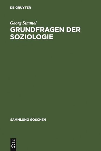 Beispielbild fr Grundfragen der Soziologie: (Individuum und Gesellschaft) (Sammlung Goschen) zum Verkauf von medimops