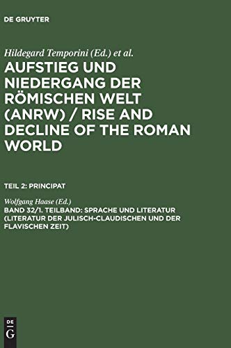 9783110103632: Sprache und Literatur (Literatur der julisch-claudischen und der flavischen Zeit) (German Edition)
