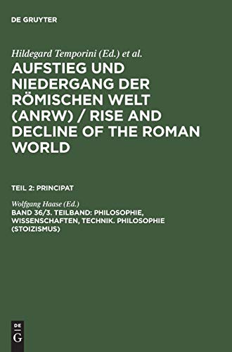 Beispielbild fr ANRW. Teil II: Principat. Band 36: Philosophie, Wissenschaften , Technik. 1. Teilband: Philosophie (Historische Einleitung; Platonismus). zum Verkauf von Scrinium Classical Antiquity