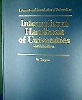 9783110106442: International handbook of universities and other institutions of higher education