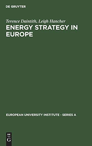 9783110106466: Energy Strategy in Europe: The Legal Framework: 4