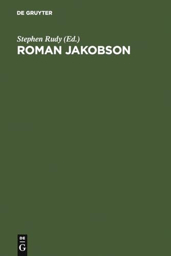 Stock image for Roman Jakobson 1896 1982 a Complete Bibliography of His Writings Toronto Studies in Theology for sale by PBShop.store US