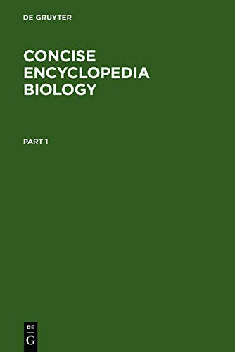 9783110106619: Concise Encyclopedia Biology