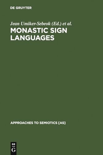 Stock image for Monastic sign languages. for sale by Antiquariat Stefan Krger