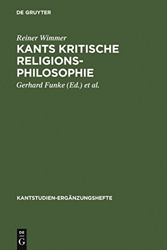 9783110116816: Kants Kritische Religionsphilosophie
