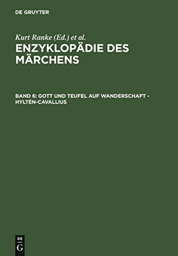 9783110117639: Gott und Teufel auf Wanderschaft - Hyltn-Cavallius (German Edition)