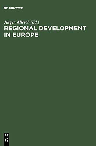 Imagen de archivo de Regional Development in Europe. Recent Initiatives and Experiences. a la venta por Antiquariat Knacke