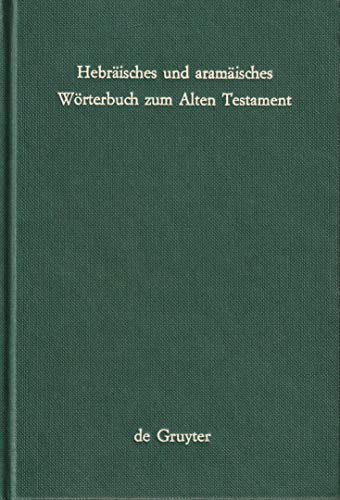 Stock image for Hebraisches und aramaisches Worterbuch zum Alten Testament for sale by Weller Book Works, A.B.A.A.