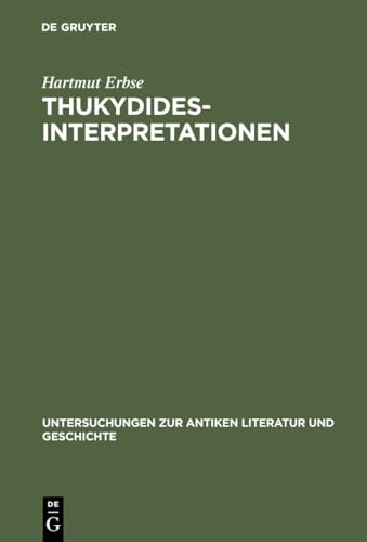 Beispielbild fr Thukydides-interpretationen zum Verkauf von Ammareal